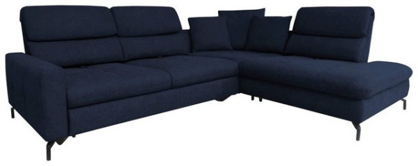 ADA trendline Ecksofa Louis, Breite 260 cm, Rückenlehnenverstellung, wahlweise mit Bettfunktion