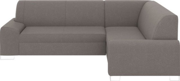 DOMO collection Ecksofa Anzio, Wahlweise mit Bettfunktion und Federkern