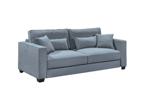 ED EXCITING DESIGN Schlafsofa, Melvin Schlafsofa Schlafcouch Polstergarnitur 198x165 cm Blau