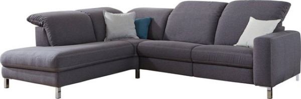 3C Candy Ecksofa, Polsterecke, wahlweise mit Relaxfunktion