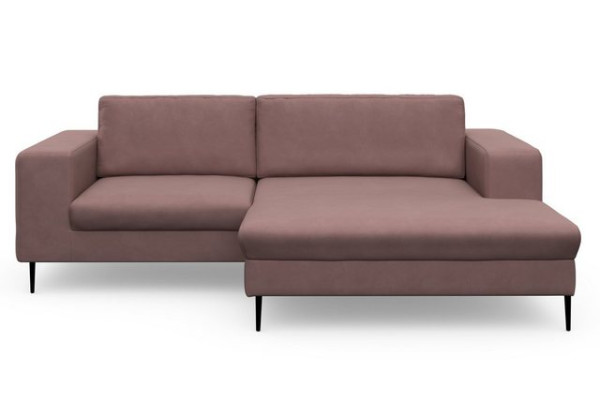 DOMO collection Ecksofa Modica, moderne Optik mit großzügiger Recamière, auch in Cord