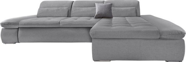 DOMO collection Ecksofa Aldo, mit Recamiere, wahlweise mit Bettfunktion