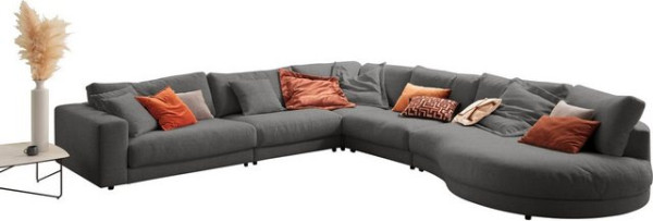 3C Candy Ecksofa Enisa II, incl. 3 Flatterkissen, wahlweise mit Flecken-Schutz-Bezug Easy care