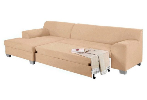 DOMO collection Ecksofa Amando, wahlweise mit Bettfunktion