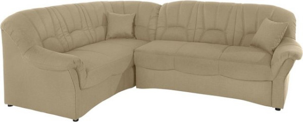 DOMO collection Ecksofa Bahia, wahlweise mit Bettfunktion