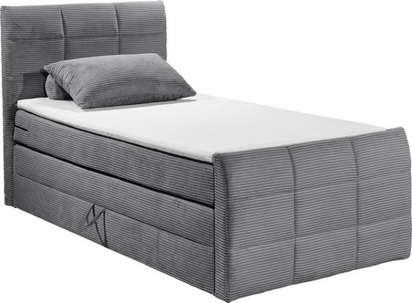 ED EXCITING DESIGN Boxspringbett Bolivia, harte Seite mit Kokosmatte, weiche Seite mit Filzabdeckung