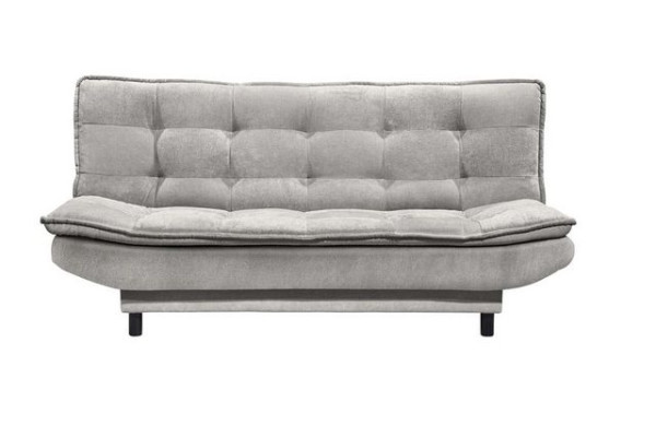 ED EXCITING DESIGN Schlafsofa, PATCH 2 Schlafsofa Schlafcouch Polstergarnitur 188 x 89 cm Silber