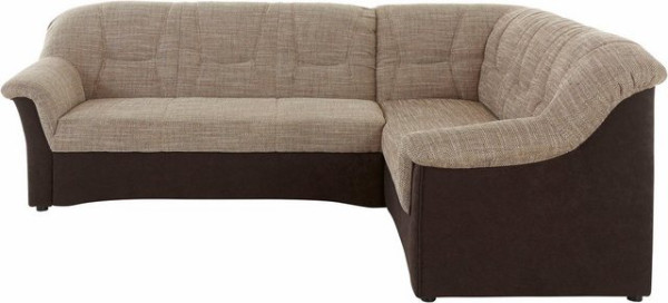 DOMO collection Ecksofa Sarafina, wahlweise mit Bettfunktion, optional mit Federkern