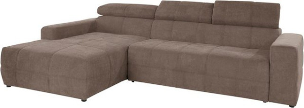 DOMO collection Ecksofa Brandon große Ausführung B/T/H: 289/177/80 cm