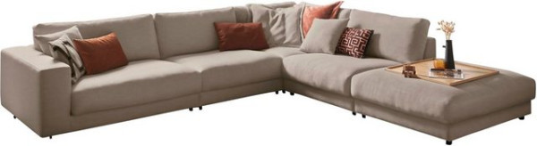 3C Candy Ecksofa Enisa II, incl. 3 Flatterkissen, wahlweise mit Flecken-Schutz-Bezug Easy care