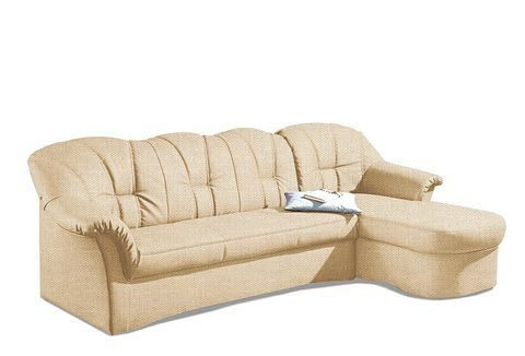 DOMO collection Ecksofa Papenburg, in großer Farbvielfalt, wahlweise mit Bettfunktion