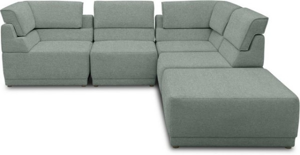 DOMO collection Loungesofa 800007, Set, Rückenkissen aufstellbar, unendlich erweiterbar