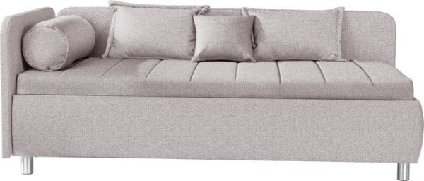 ADA trendline Schlafsofa Kiana, mit Bettkasten und Zierkissen, Liegefläche 90/200 cm oder 100/200 cm