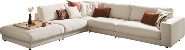 3C Candy Ecksofa Enisa II, incl. 3 Flatterkissen, wahlweise mit Flecken-Schutz-Bezug Easy care