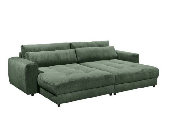 ED EXCITING DESIGN Big-Sofa Barura, Rückenkissen, Nierenkissen, Cord Bezug, frei im Raum stellbar