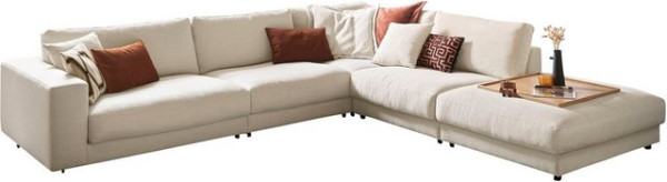 3C Candy Ecksofa Enisa II, incl. 3 Flatterkissen, wahlweise mit Flecken-Schutz-Bezug Easy care