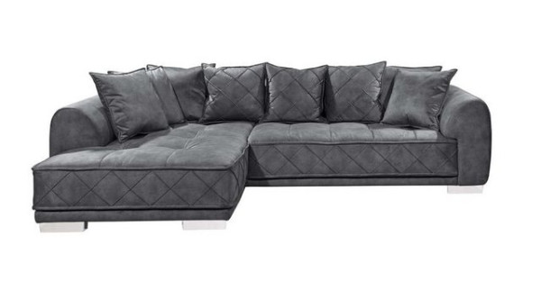 ED EXCITING DESIGN Ecksofa, Sentina Ecksofa 319 x 194 cm Ecksofa Couch Anthrazit