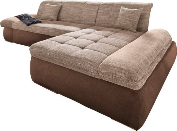 DOMO collection Ecksofa PB Moric wahlweise mit Bettfunktion + Armteilverstellung, Schlafsofa, im XXL