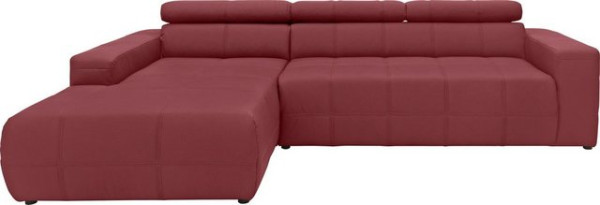 DOMO collection Ecksofa Brandon große Ausführung B/T/H: 289/177/80 cm