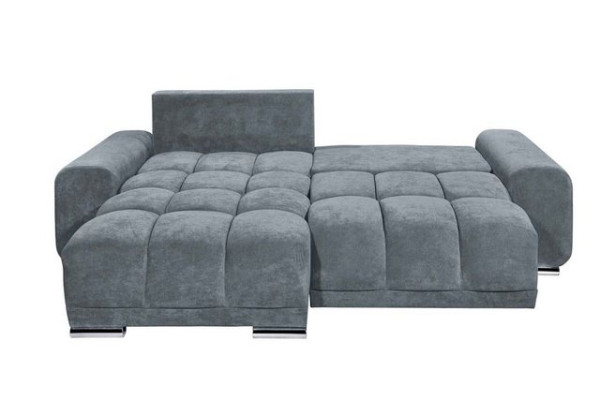 ED EXCITING DESIGN Ecksofa, Paco Ecksofa 264x186 cm Couch Eckcouch Sofa Anthrazit