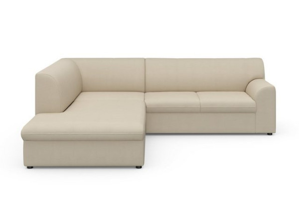 DOMO collection Ecksofa Topper, mit Ottomane, wahlweise mit Schlaffunktion