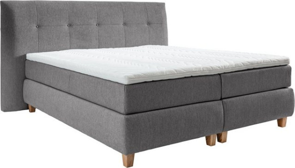 ADA trendline Boxspringbett Luella, ADA trendline Boxspringbett, inkl. Matratze und Viscoschaum-Topp