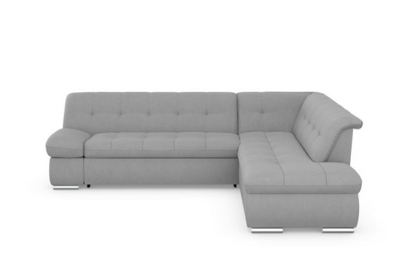 DOMO collection Ecksofa Mona, wahlweise mit Bett- und Armlehnfunktion