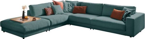 3C Candy Ecksofa Enisa II, incl. 3 Flatterkissen, wahlweise mit Flecken-Schutz-Bezug Easy care