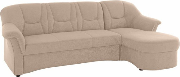 DOMO collection Ecksofa Sarafina, wahlweise mit Bettfunktion, optional mit Federkern