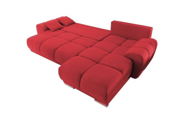 ED EXCITING DESIGN Ecksofa Anton, mit Schlaffunktion, Bettkasten, universell aufbaubar