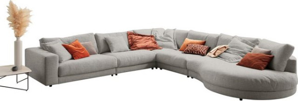 3C Candy Ecksofa Enisa II, incl. 3 Flatterkissen, wahlweise mit Flecken-Schutz-Bezug Easy care