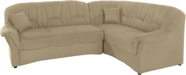 DOMO collection Ecksofa Bahia, wahlweise mit Bettfunktion