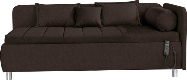 ADA trendline Schlafsofa Kiana, Liegefläche 90/200 cm oder 100/200 cm, Bettkasten, Zierkissen-Set