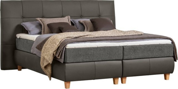 ADA trendline Boxspringbett Luella, ADA trendline Boxspringbett, inkl. Matratze und Viscoschaum-Topp