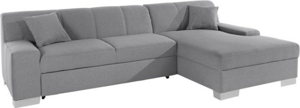 DOMO collection Ecksofa Bero, wahlweise mit Bettfunktion