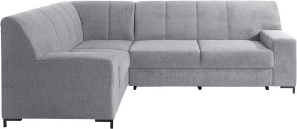 DOMO collection Ecksofa Ledas, mit extrabreiten Armteilen, wahlweise mit Bettfunktion