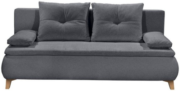 ED EXCITING DESIGN Schlafsofa Magnus, mit Bettfunktion und Bettkasten, sowie Rücken- und Armlehnkiss