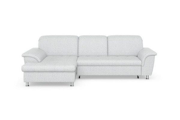 DOMO collection Ecksofa Franzi Steppung im Sitzbereich B7T/H: 278/162/80 cm, Schlafsofa, wahlweise m