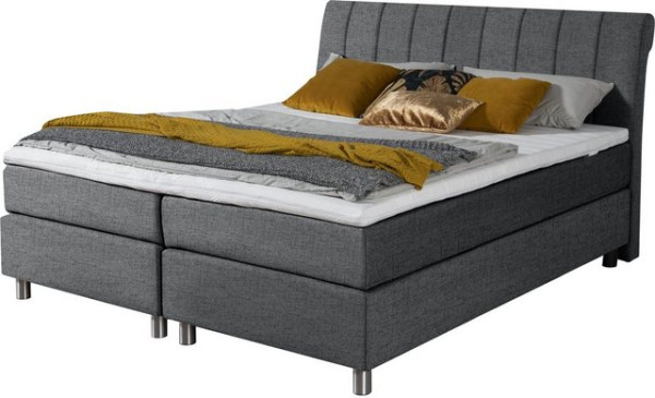 ADA trendline Boxspringbett Elsa fix, inklusive Matratze und Topper, in verschiedenen Größen und Här