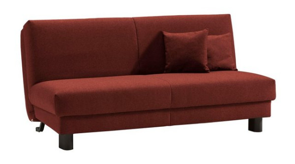 ell + ell Schlafsofa Enny, Breite 180 cm, Liegehöhe 45 cm, Füße schwarz