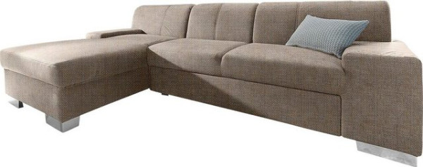 DOMO collection Ecksofa Star, wahlweise mit Bettfunktion