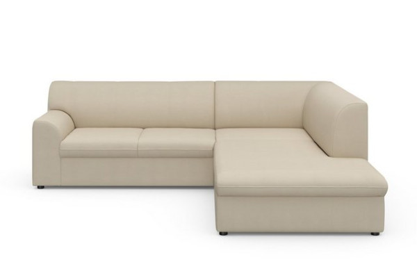 DOMO collection Ecksofa Topper, mit Ottomane, wahlweise mit Schlaffunktion