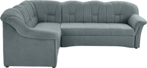 DOMO collection Ecksofa Papenburg B/T/H: 242/190/84 cm, wahlweise mit Bettfunktion, Langer Schenkel