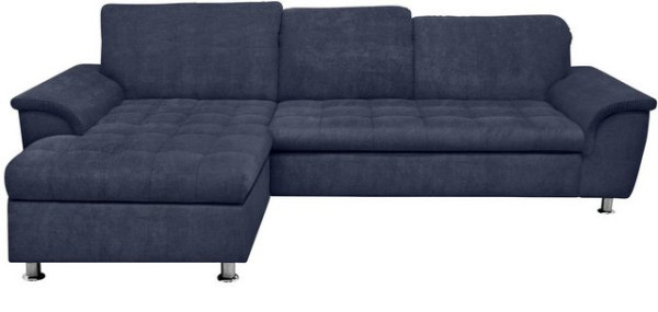 DOMO collection Ecksofa Franzi Steppung im Sitzbereich B7T/H: 278/162/80 cm, Schlafsofa, wahlweise m