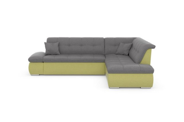 DOMO collection Ecksofa Moric, wahlweise mit Bettfunktion und Armlehnenverstellung