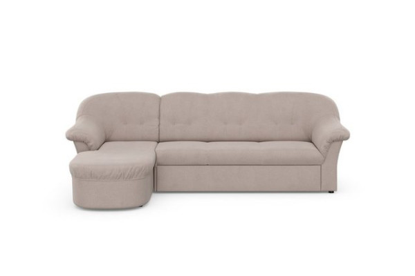 DOMO collection Ecksofa Pegnitz, wahlweise mit Bettfunktion