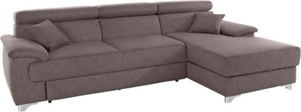 DOMO collection Ecksofa Mira, wahlweise mit Bettfunktion und Bettkasten