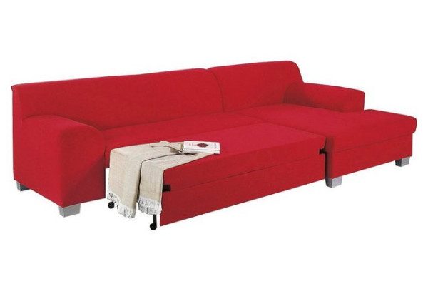 DOMO collection Ecksofa Amando, wahlweise mit Bettfunktion