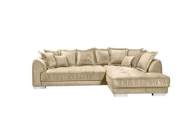 ED EXCITING DESIGN Ecksofa, Pascha Ecksofa 308 x 192 cm Sofa Couch Eckcouch Beige