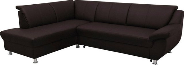 DOMO collection Ecksofa Pilar, mit Ottomane, wahlweise mit Bettfunktion